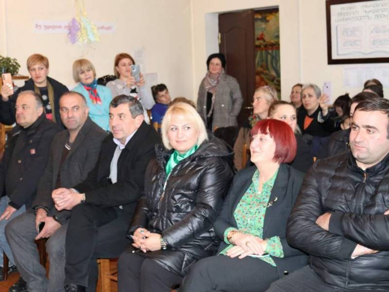 ცაგერის მთავარი ბიბლიოთეკის საბავშვო განყოფილებამ საახალწლო ღონისძიებას უმასპინძლა